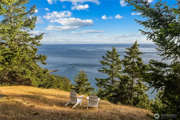 One of the many look out locations on the property. There are too many to list, including bridges, steps, trails, and natural rock. One of the many look out locations on the property. There are too many to list, including bridges, steps, trails, and natural rock.