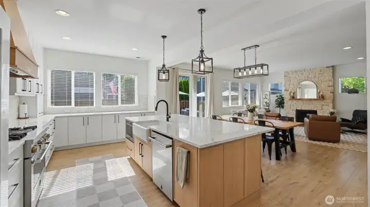 All new Bellmont Cabinets.