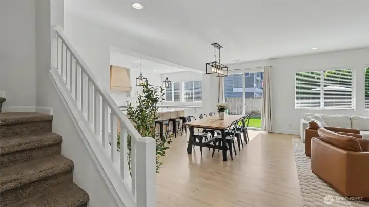 Lots of natural light.