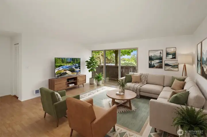 visual staging - Living Room