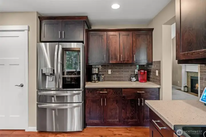More cabinets AND pantry.