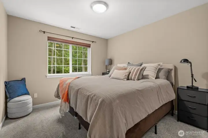 Bedroom 2 located at top of stairs.
