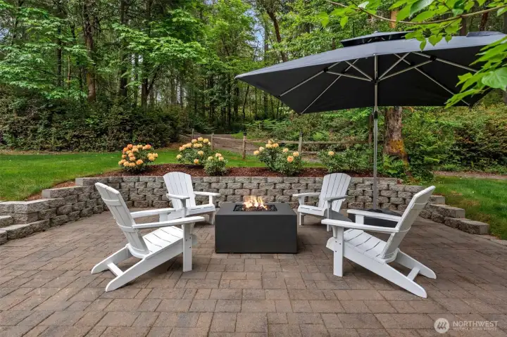 Also, makes for a nice shady spot to hang on hot sunny summer afternoons.