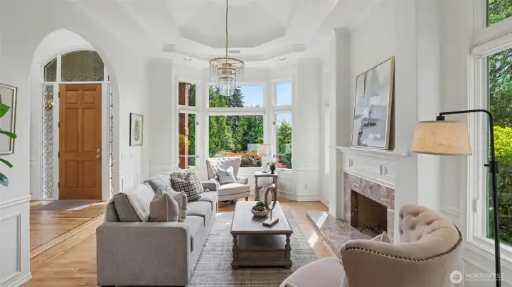 Classic millwork with timeless charm. Classic millwork with timeless charm.