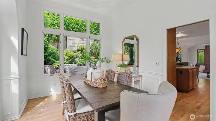 Beautiful millwork adds timeless charm. Beautiful millwork adds timeless charm.