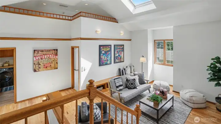 Fourth bedroom with a charming loft retreat off the bonus room. Fourth bedroom with a charming loft retreat off the bonus room.