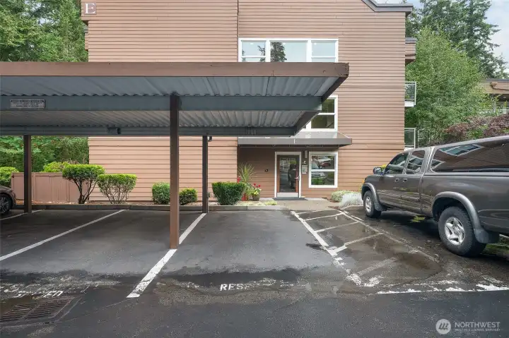 Covered parking Covered parking