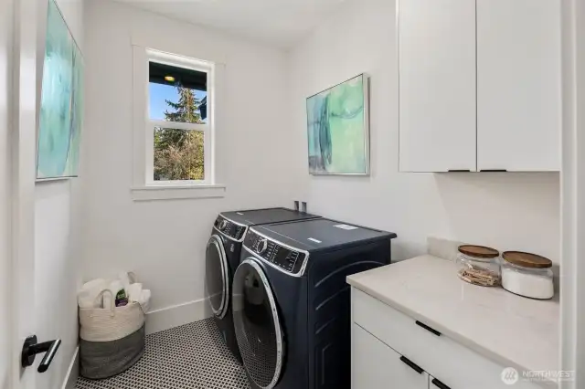 Upper Floor Laundry.