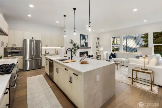 Gourmet Kitchen w/ Thermador Appliances