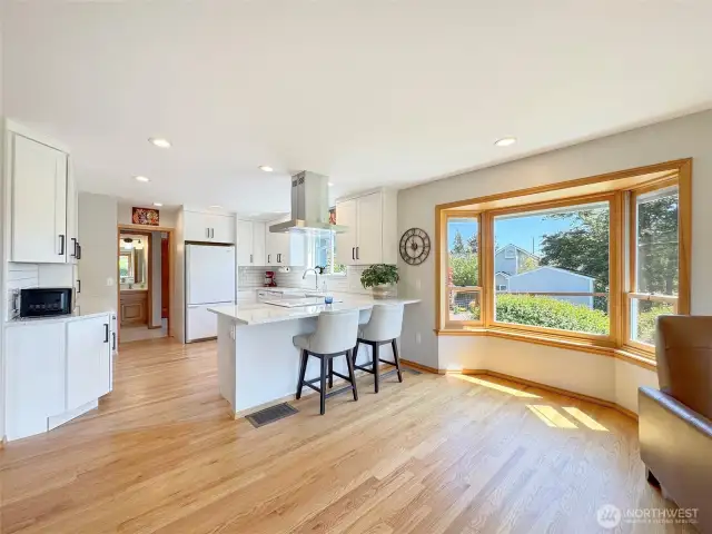 Kitchen With Eating Space