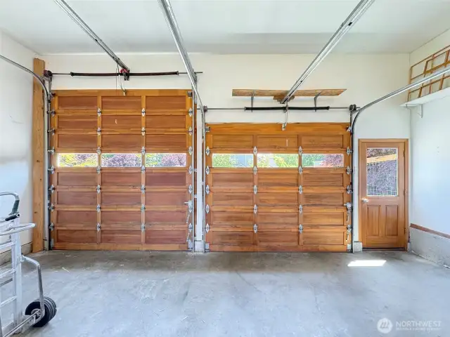2-Car Attached Garage with Oversized Door for Trailer, Boat or RV