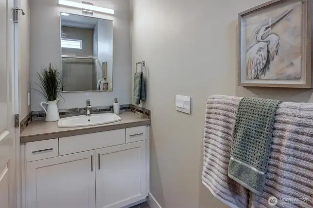 3/4 bath on main