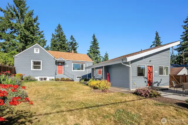 Welcome to your Lake City lifestyle—versatile and stylish, featuring a prime residence and a detached ADU.