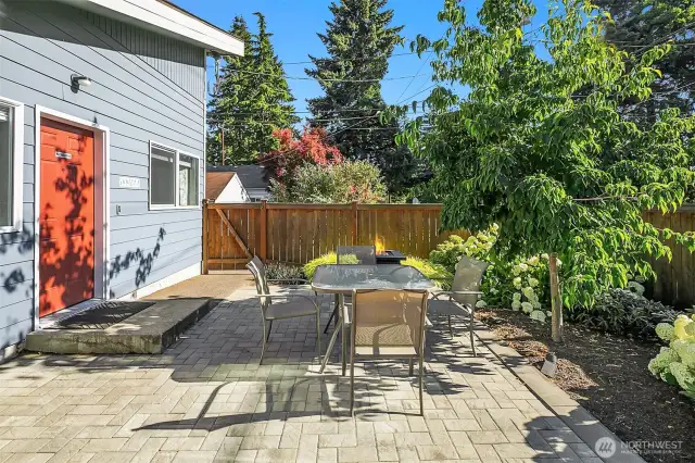 ADU. Relax or entertain on the private patio.