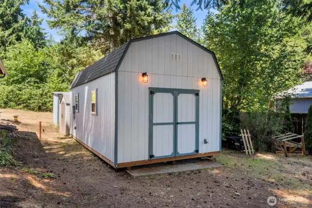 12x24 shed with power!