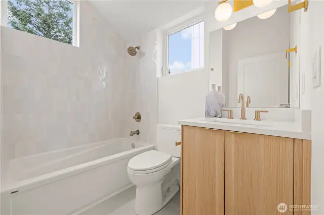 Light filled, Spa-like bathrooms