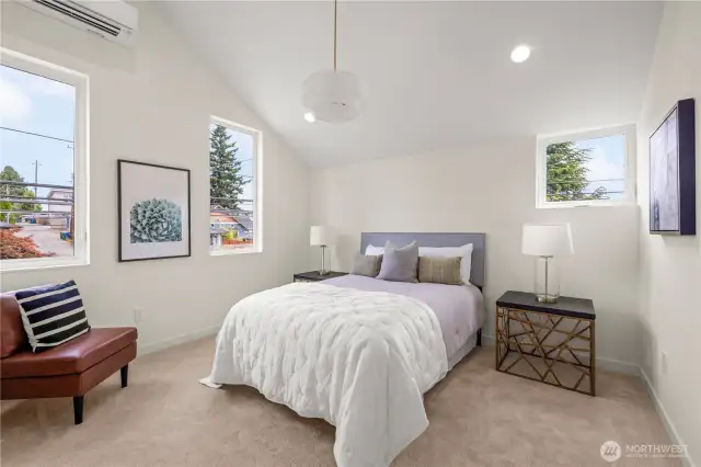 Vaulted ceilings