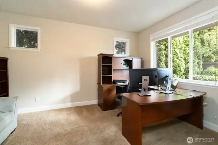 Enjoy this main floor office/flex space