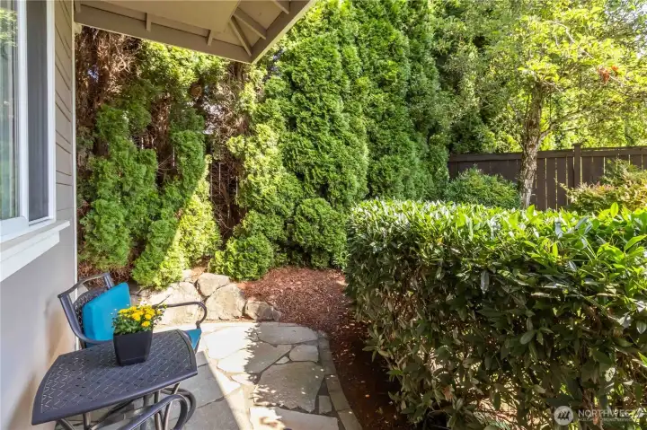 A private garden corner, perfect for a morning coffee or quiet afternoon retreat