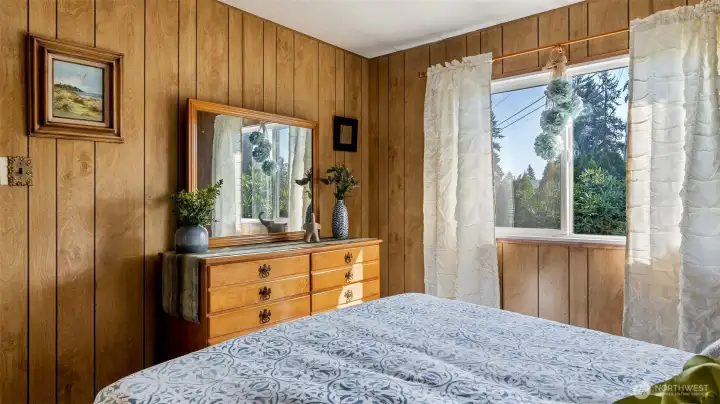 Bedroom windows have been updated
