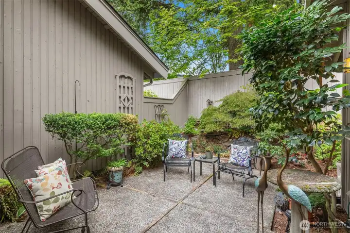 Enjoy your own fully fenced private oasis.