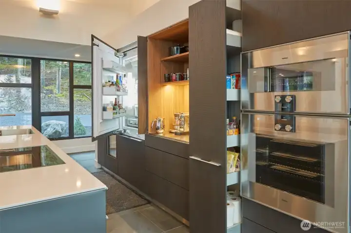Cabinets in operation