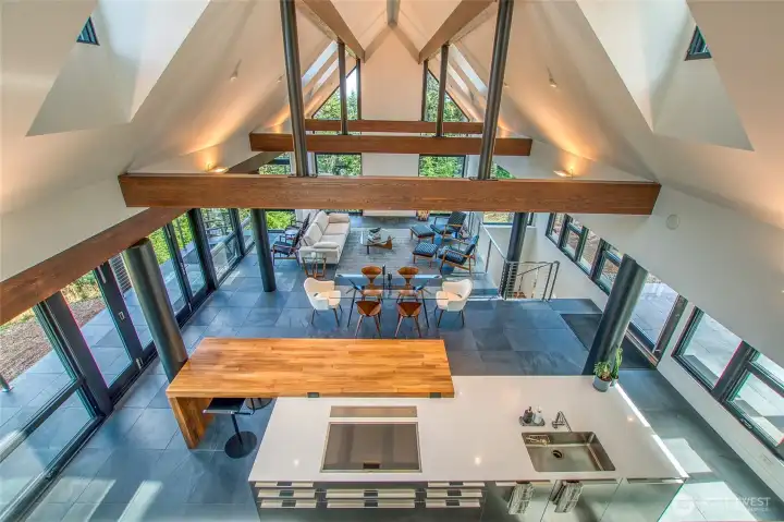 View from loft