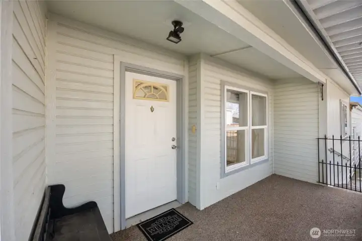 Covered Front porch