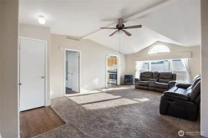 Cozy Propane Fireplace