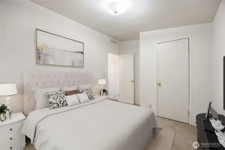 2nd bedroom Virtually Staged