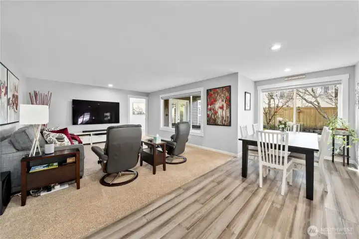 Family Room Off The Kitchen