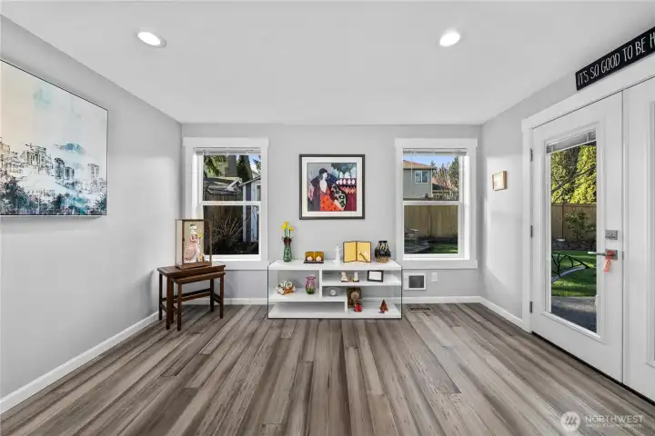 Separate Multi-Generational Suite-Living Room