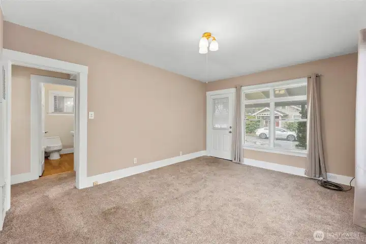 Living room to hallway.