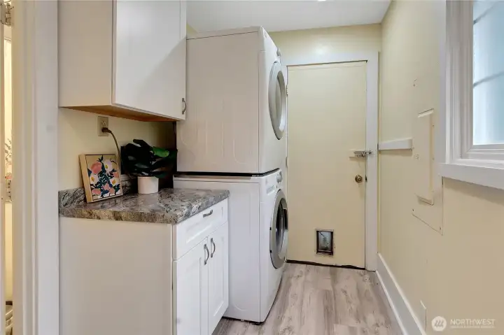 Main floor laundry