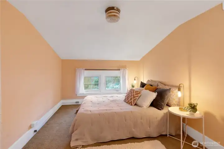 1 of 2 large rooms upstairs!