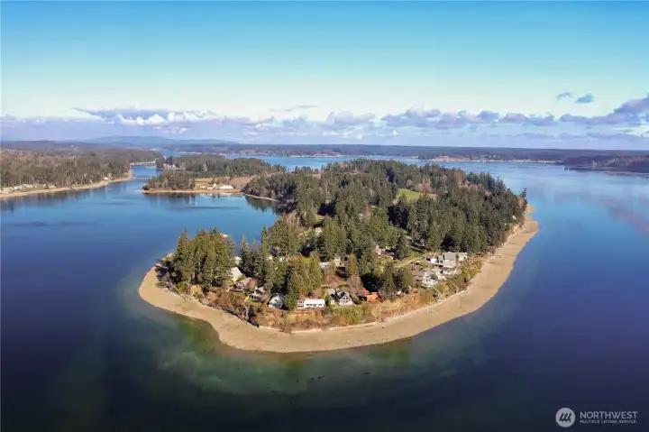 Stretch Island on South Puget Sound.