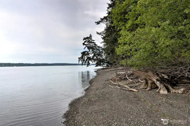 View to the south from shared trail access.