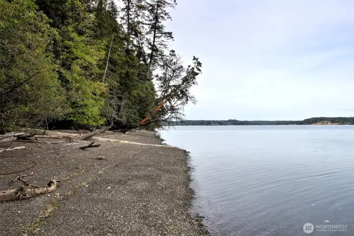 View to north from trail.
