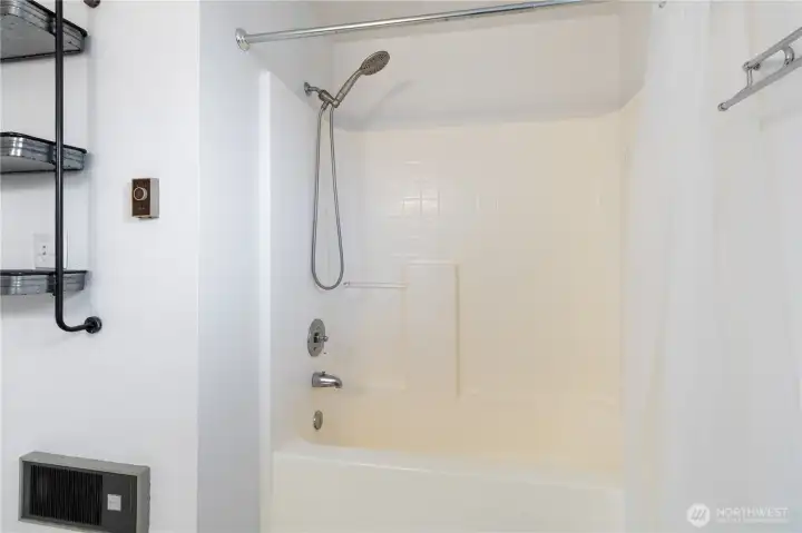 Full bathroom is quite large