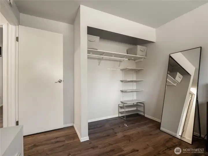 The closet doors are included and are safely stored in the garage. The closet doors are included and are safely stored in the garage.