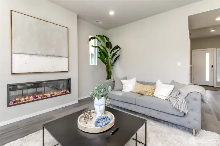 Photos of the Model home. Not of actual home.