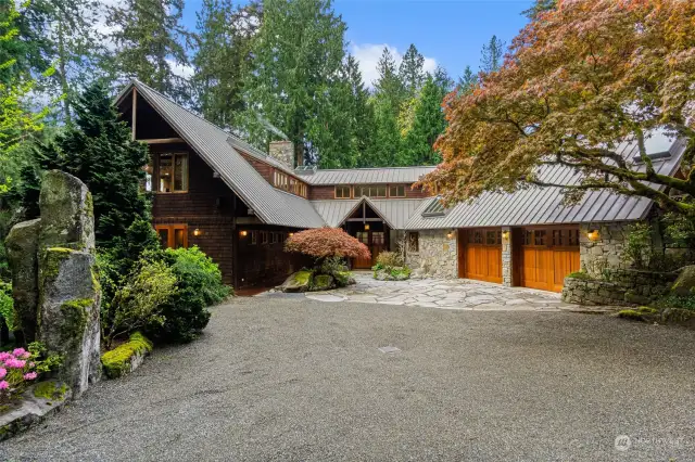 Magnificent one-of-a-kind home designed by renowned NW architect Isban Nelsen.