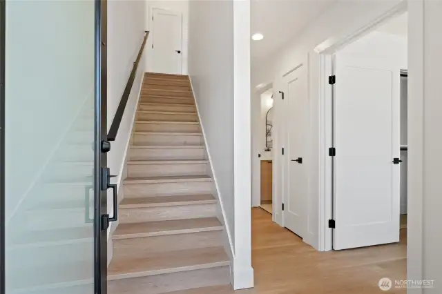 Main level living featuring two bedrooms and a full bath, offering both convenience and versatile use