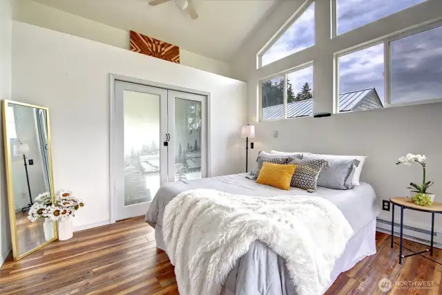 Owner's suite feels like a weekend getaway