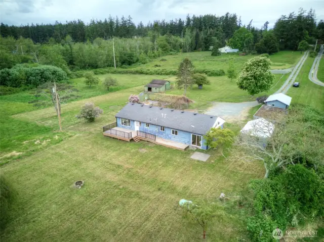 Sprawling view of property
