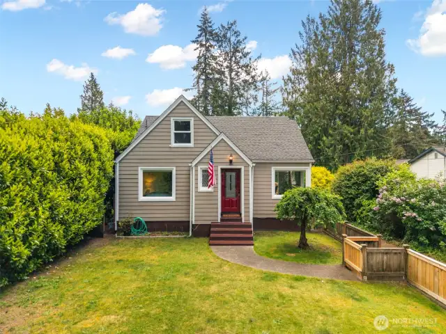 It may look small, but its not! Large 3 floor house is updated but maintains it's charm & character!