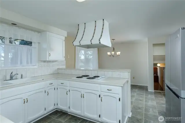Main kitchen from dining room
