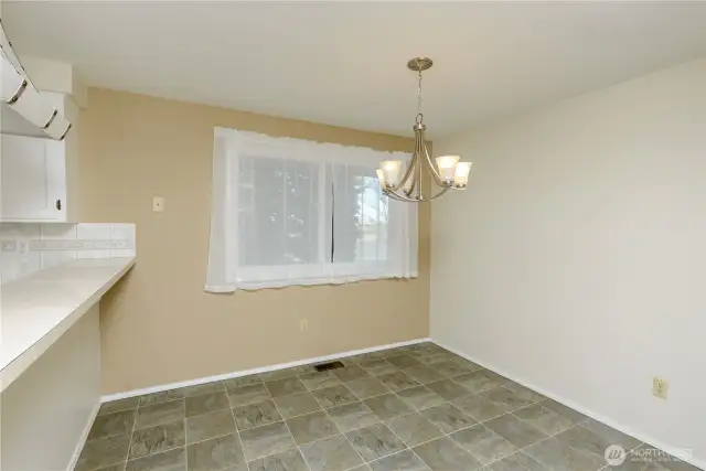 Main kitchen eating area