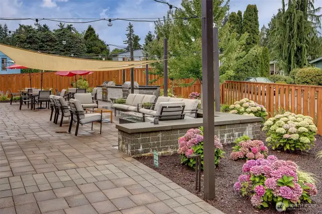 Outdoor community space.