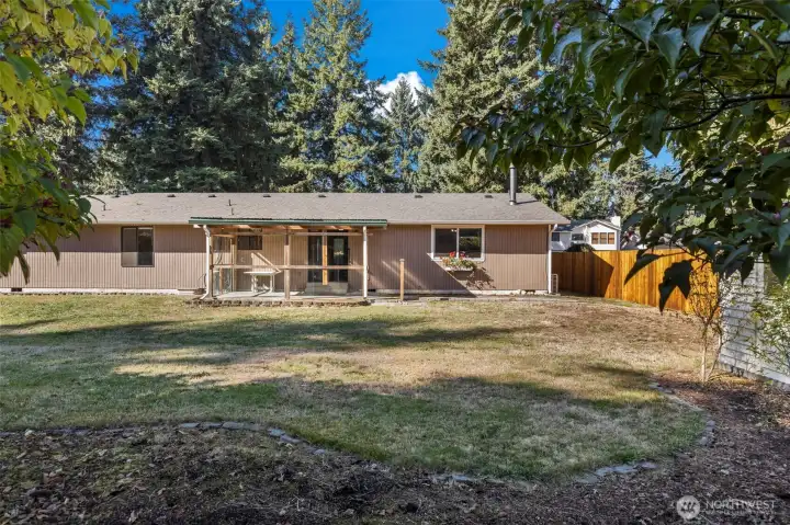 All that space for enjoying and entertaining!